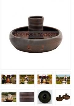 Курница 25 см керамическая для запекания курицы