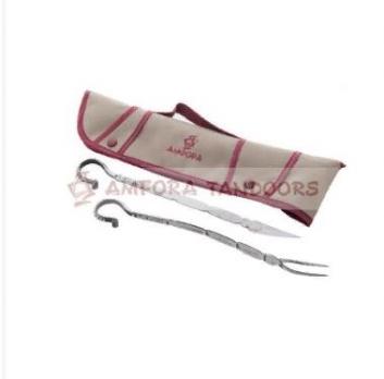 Набор для пикника кованый (нож-вилка)