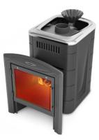 ПБ Гейзер Мини 2016 Inox Витра ЗК антрацит