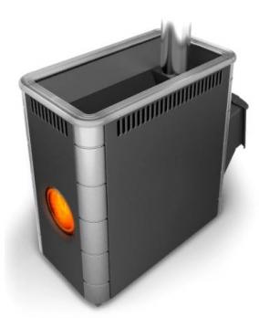 Аврора XXL Inox ДА Иллюминатор антрацит НВ