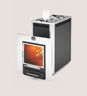 Печь для бани Сибирь-30 ЛК Панорама