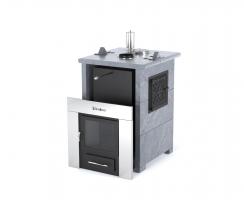 Печь «Анапа-М2» в трёхстороннем кожухе из талькохлорита