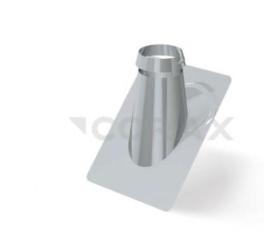 Крышная разделка угловая Ф 115 мм