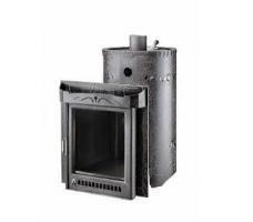 Дровяная печь для бани Ферингер Классика До 23 м3 – Экран (Антик)